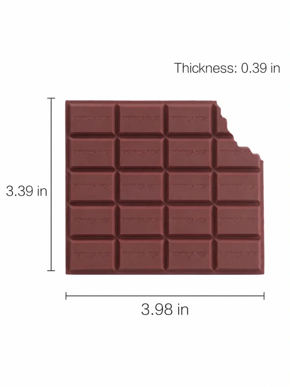 New notepad Creative Chocolate Shape Note Book Student Cartoon Cute Tearable fun